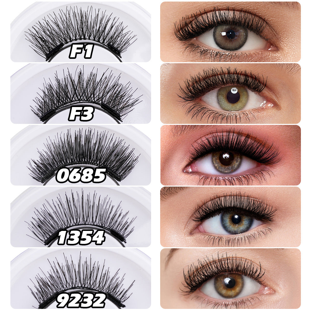 Magnetic False eyelashes